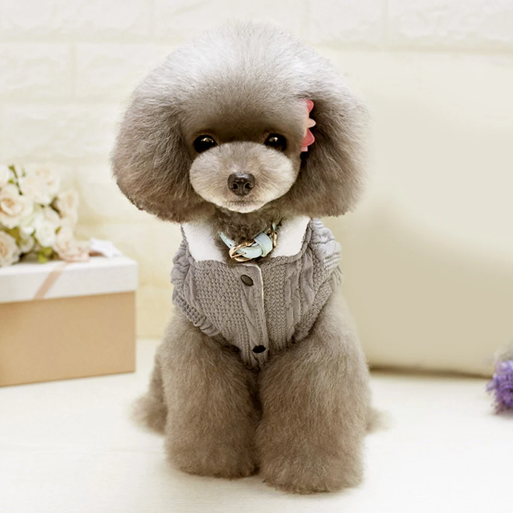 

Pet Clothes Cute Knitwear Dog Sweater Clothing for Small Dogs Comfortable Sweaters Knitted