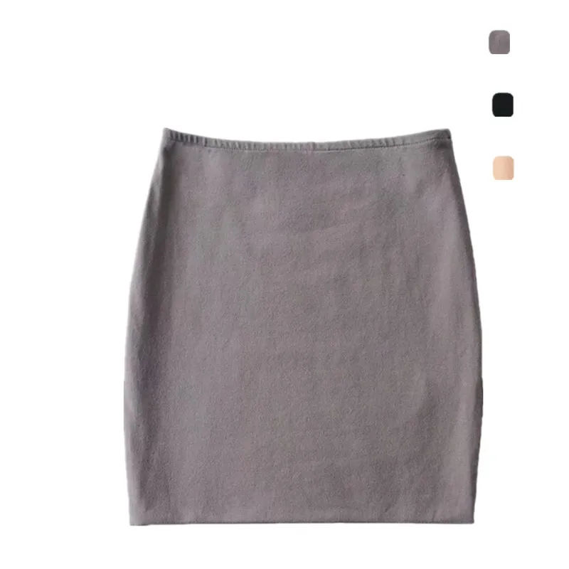 

Sexy High Waist Tight Fit Slimming Color Double Layer High Elastici Wrap around ort Skirt for Women Street Sle Su...