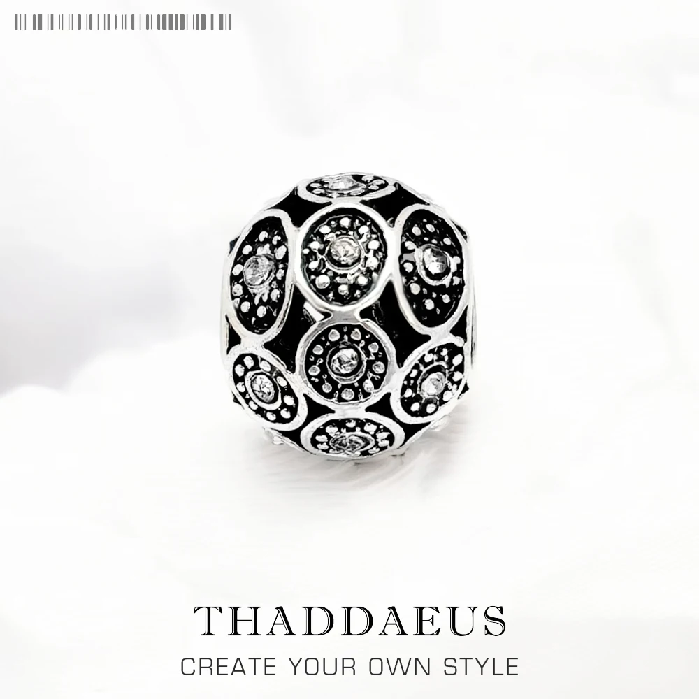 

Бусины черного цвета в стиле арт-деко из серебра 925 пробы, очаровательные европейские ювелирные изделия, аксессуары, подарок для женщин и му...