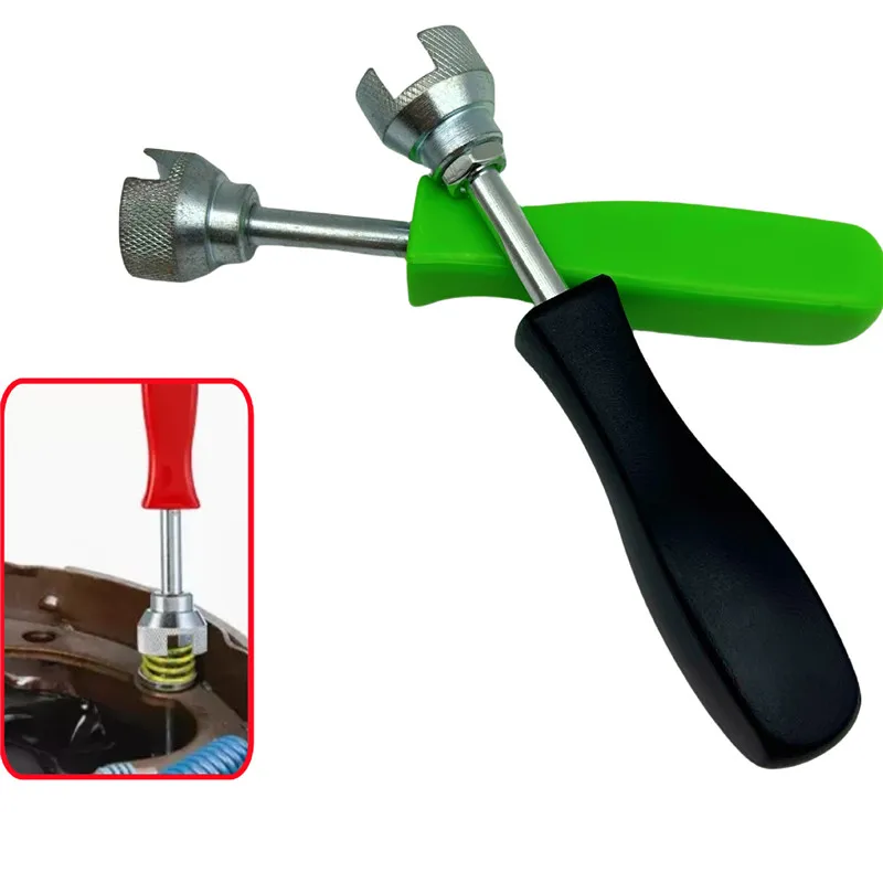 

Car Brake Spring Remover Car Brake Drum Maintenance Tool Kit Spring Washer And Shoe Compressor for Vehicle Maintenance