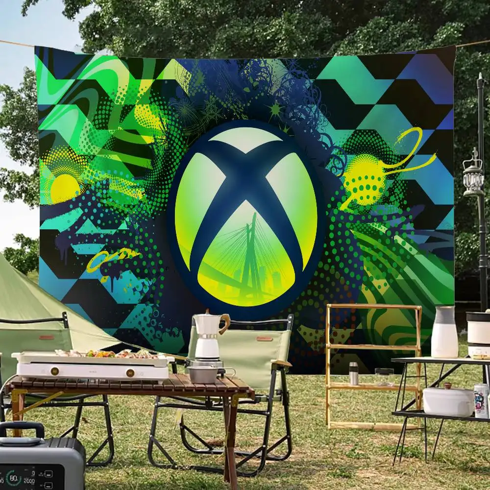 G-Gaming X-XBox Large Size Flags Printing Patterns Interesting Birthday Party Decorations Banner