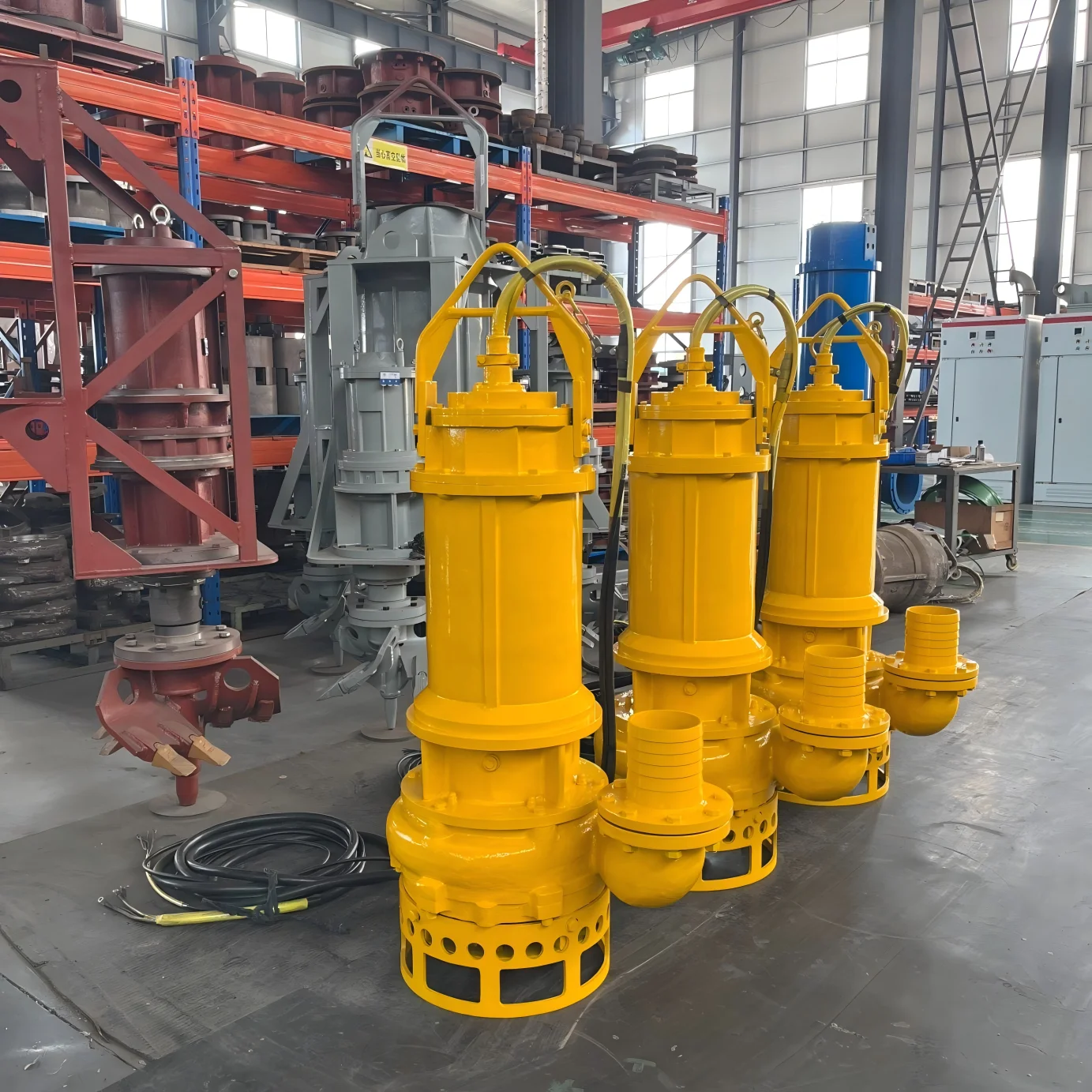 잠수형 해상 모래 펌프 기계 잠수형 슬러지 및 슬러 흡입 펌프