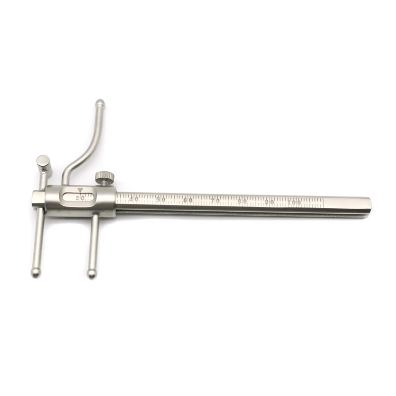 

Dental Orthodontic Sliding Caliper Dentistry Implant Measuring Gauge Caliper Ruler Stainless Steel material