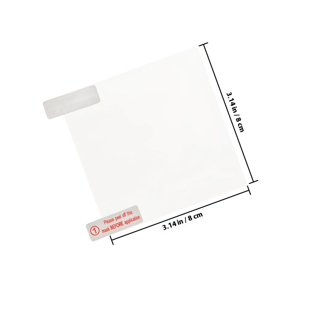 12pcs Car Dash Cam Electrostatic Film Clear Static Cling Window Film For Windshield Reusable Adhesive Pads Transparent Sticker