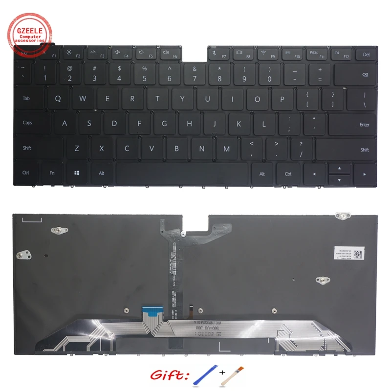 

US/RU NEW Laptop keyboard for HUAWEI MateBook X Pro MACH-W19/W19C/W19B/BL/L/W29 MACHR-W29/W29B/W29BL/W19/W19C/W19 MACHC-WAH9LP