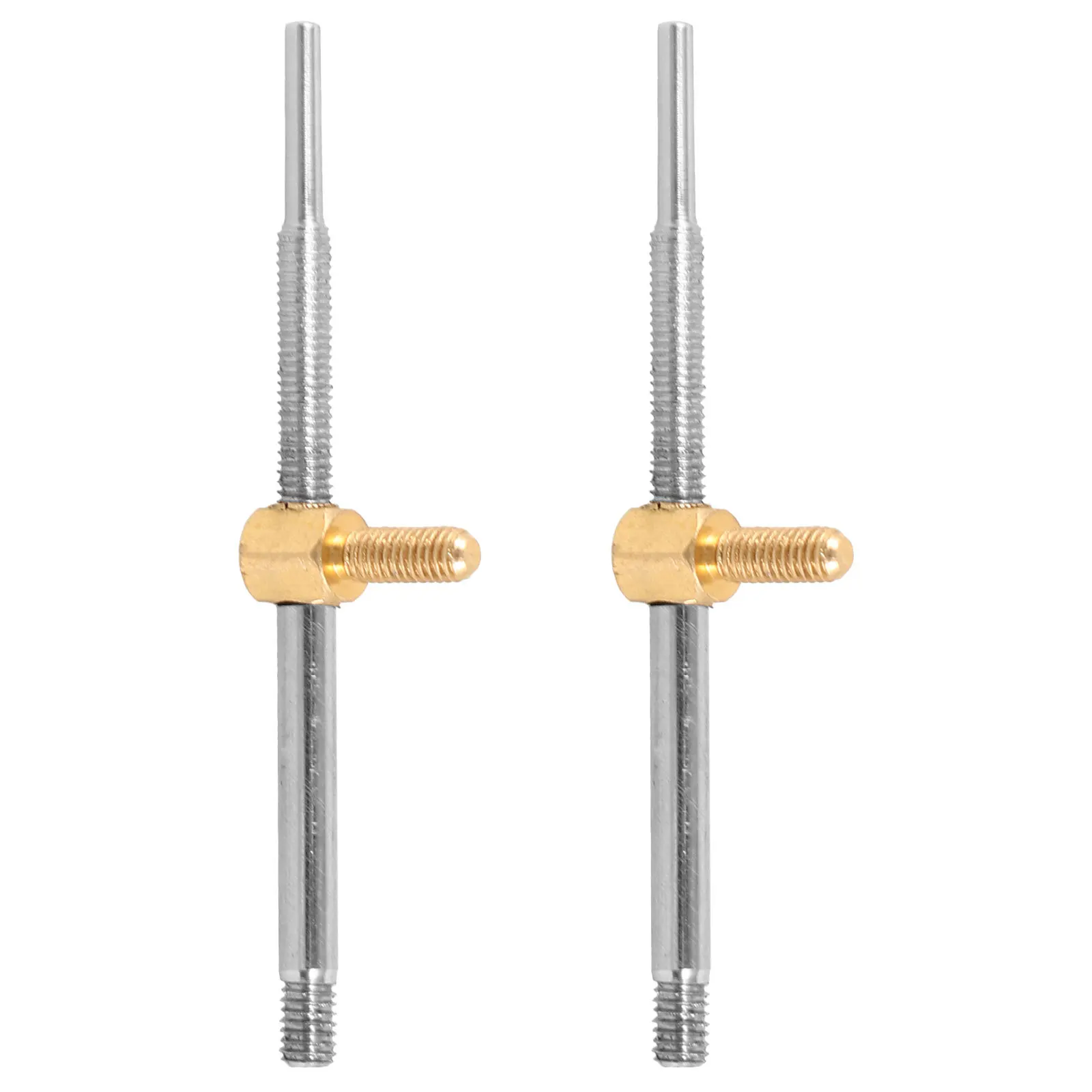 

2 Pcs Frog Violin Bow Accessory Practical Screw Part Replacement Instrument Parts