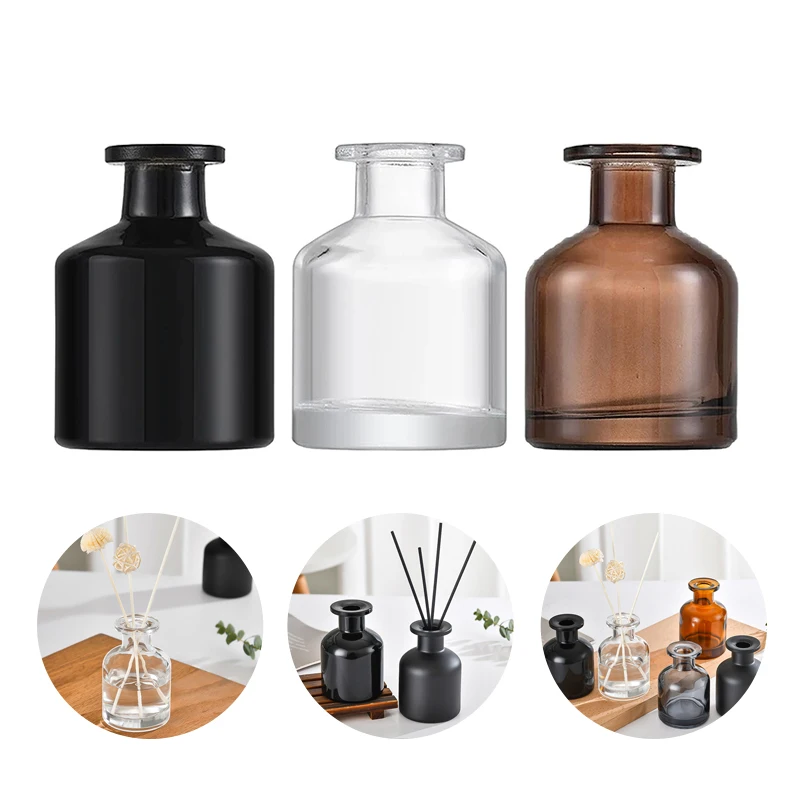 1 قطعة 50 مللي المنزل العطر الناشر زجاجة هدايا الحفلات الزجاج الحاويات ريد الناشر زجاجة زيت طبيعي النفط الناشرون العصي #2