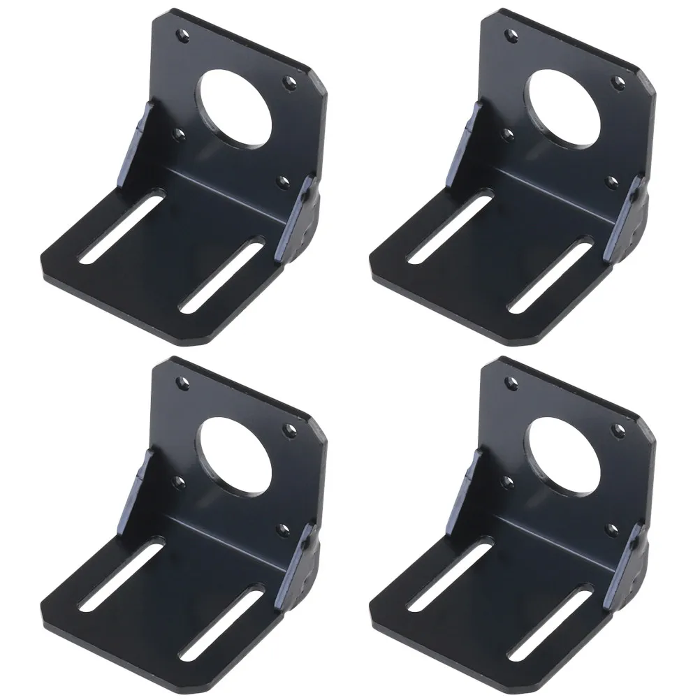

4Pcs 3D Printer Motor Bracket Universal Accessory Precise Design Durable Safe 3D Printer Extruder Parts Replacement Mounting