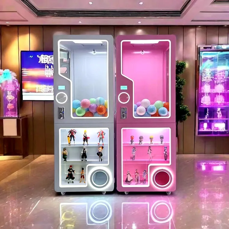 Commercial Large Gashapon Capsule Vending Machine Blind Box Toy Vendor With QR Code Payment For Shopping Mall Event view 3