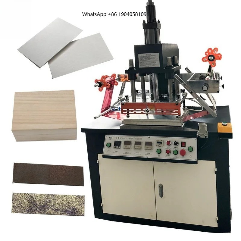 New Arrival Leather Pneumatic Hot Foil Stamping Embossing Machine logo Embossed Machine for  Paper