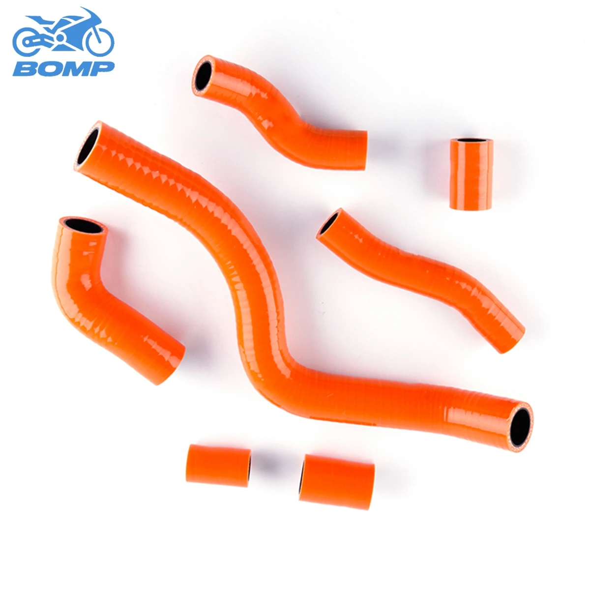 FOR 2005-2012 KTM 950-990 Adventure S-Superduke Supermoto Silicone Radiator Hoses 2006 2007 2008 2009 2010 2011 Tubes Kit 7Pcs 2