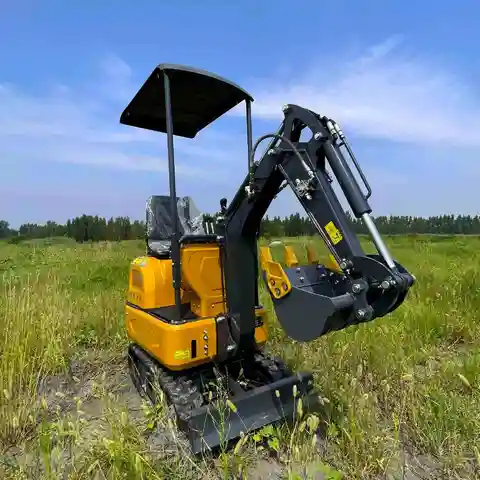 Mini Crawler Excavator 1Year Warranty Compact Digger For Garden & Narrow Space Work