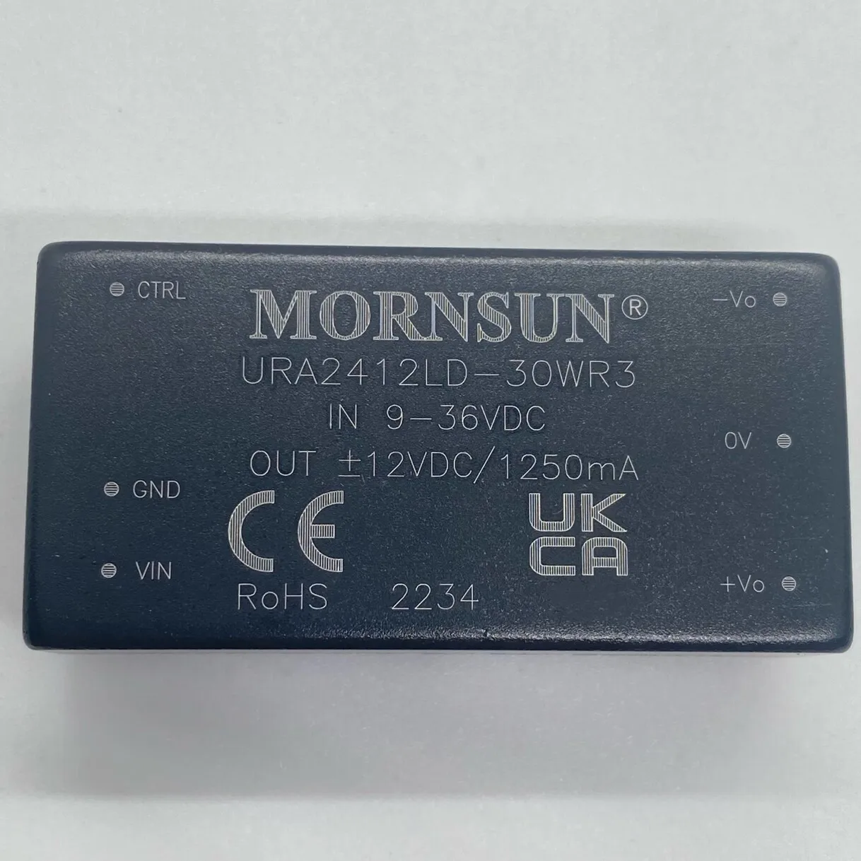 

URA2412LD-30WR3 Jinshengyang DC-DC power module 24V to positive and negative 12V 30W can be directly photographed