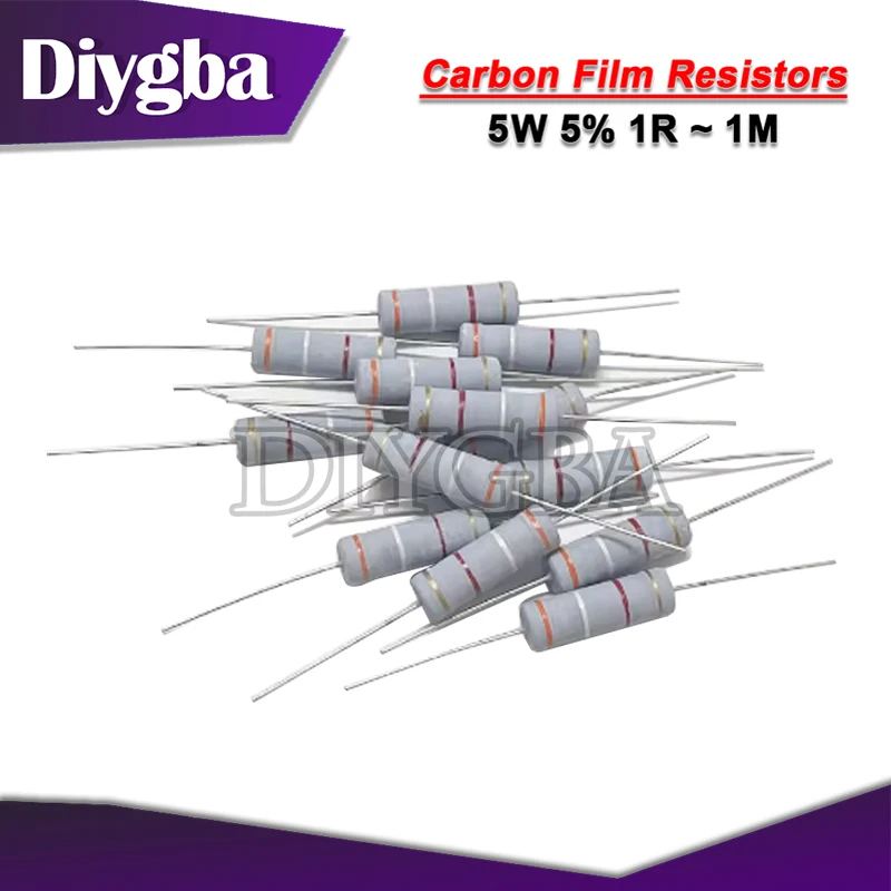 10PCS 5W 5% 0R~1M C…