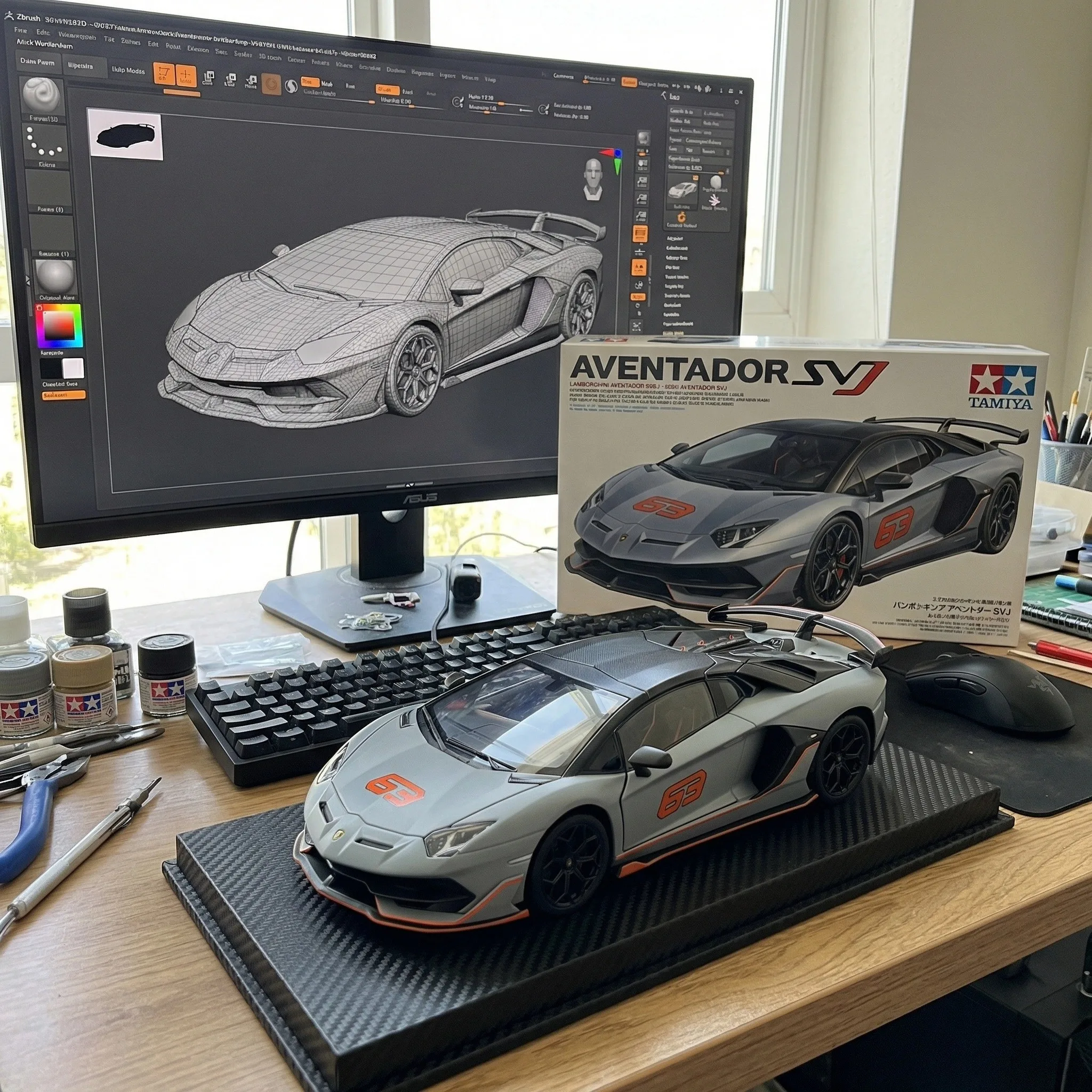 

1:24 Aventador SVJ 63 Roadster Alloy Car Toy Model with Sound & Light Realistic Detail for Kids' Playtime & Collectors' Delight