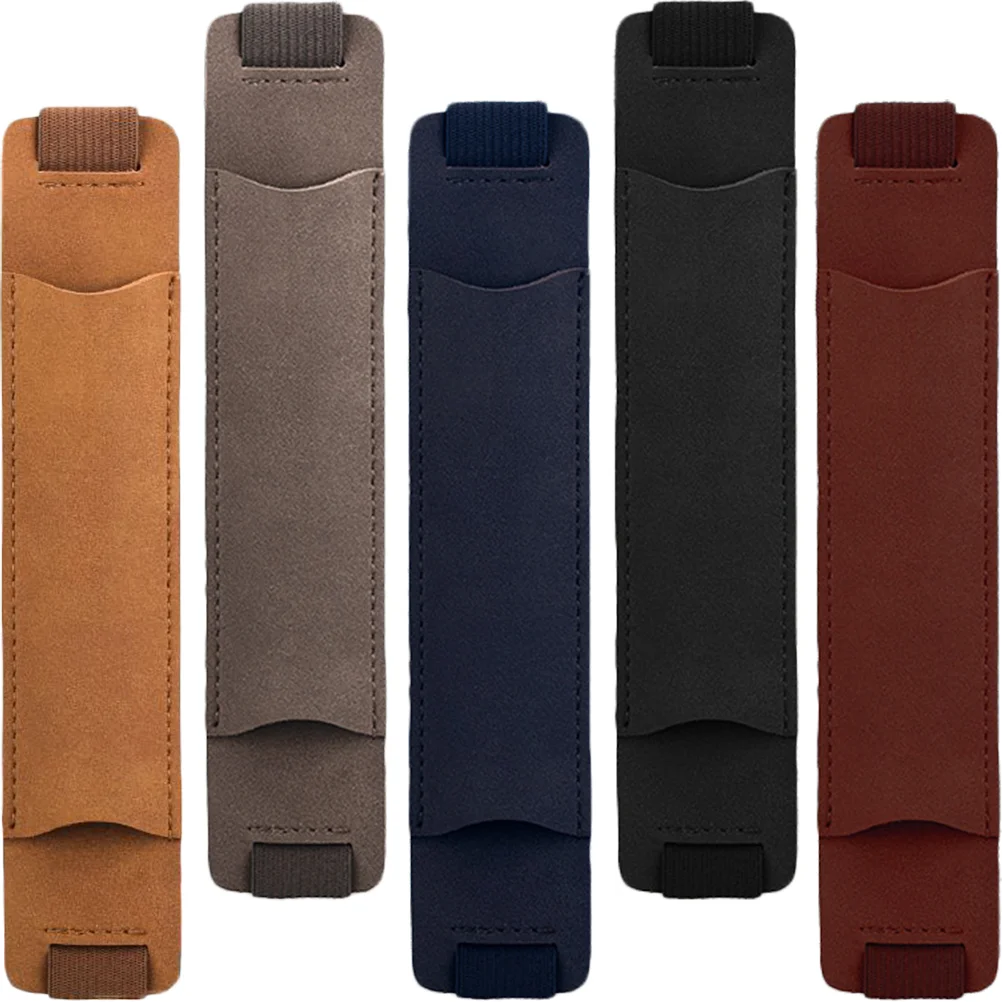

5 Pcs Pen Holder Sleeve for Notebook Case Elastic Band Cover Vintage Ballpoint Cases