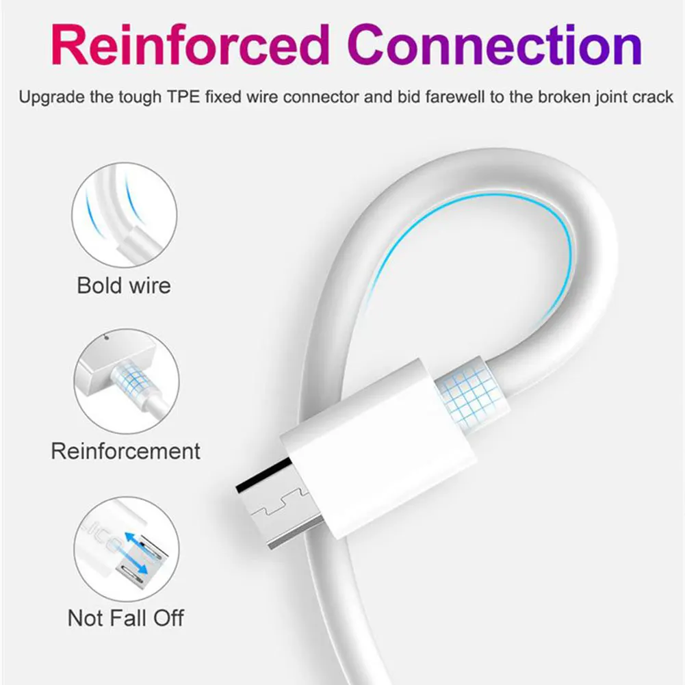 Кабель Micro USB 5A для быстрой зарядки Xiaomi redmi Samsung Huawei, кабель для синхронизации данных Android, шнур, провод для быстрой зарядки