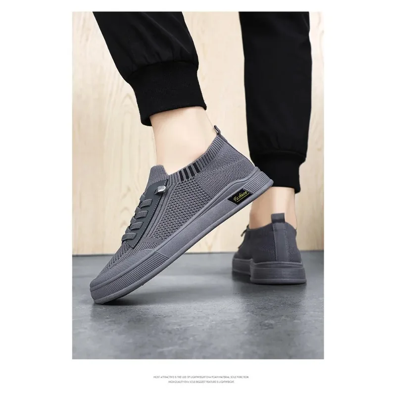 Men Solid Color Casual Canvas Shoe Breathable Single Shoes Men's Summer 2026 New Korean Edition
