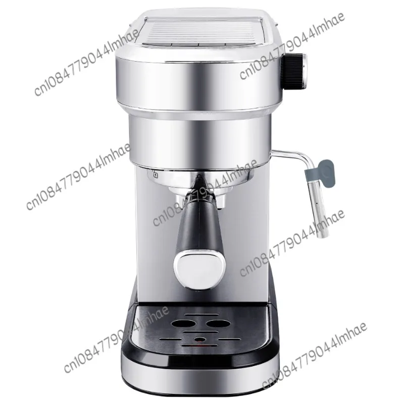 Home espresso machine with milk frothing function for cappuccino and latte.