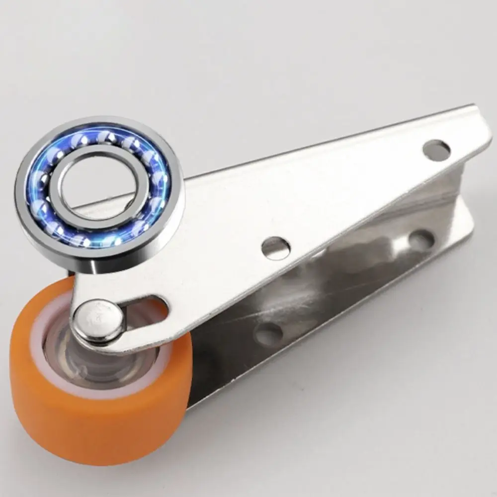 Smooth Rolling Gate Caster Wheel Silent Anti Sagging Sliding Door Bottom Guide Wheel Load-Bearing High Wear Resistant