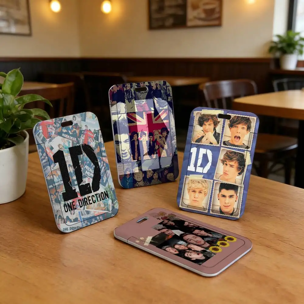 

Чехол-держатель для карт с лентой на шею One D-Direction для студенческого удостоверения, рабочего пропуска, транспортной карты, членской карты