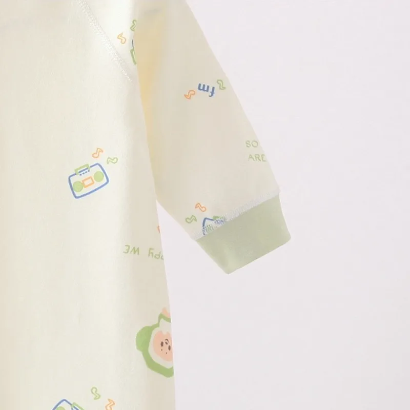 Baby One-piece Clothes Long-sleeved 100% Cotton Newbron Rompers Soft Infant Clothes Spring and Autumn