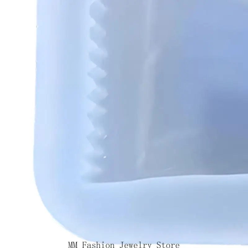 Flexible Silicone Candy Shaker Mold for DIY Charm Making, Resin Pendant Casting Mold with Rounded Bag and Smooth Release Mold