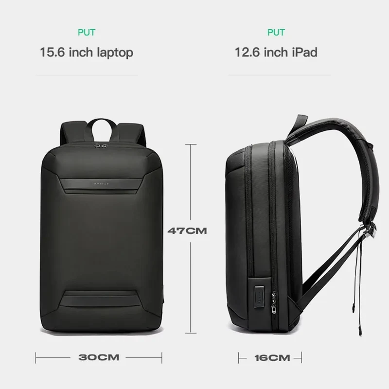 BANGE Waterproof Multi-Use Laptop Backpack For 15.6\