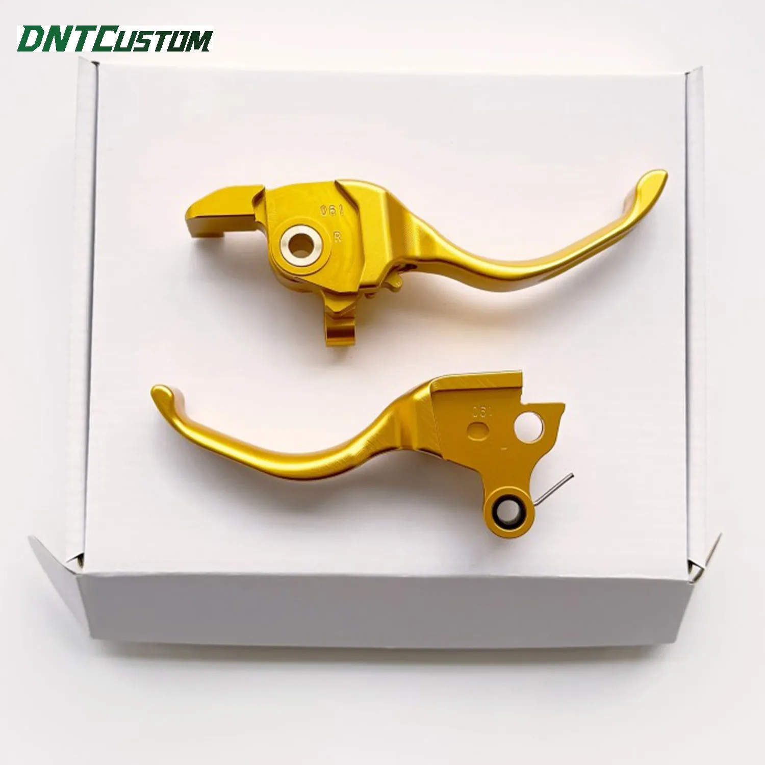 DNTCUSTOM Performance CNC 3 Fingers Handle Brake & Clutch Lever Colored for Harley Touring 2024-later Motorcycle Accessories 5