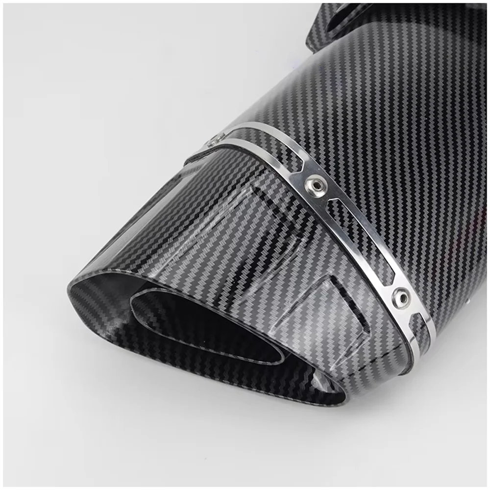 51MM caliber universal stainless steel motorcycle modified exhaust pipe tail section for Yamaha MT07/R1/R6/R3/R25 CF450SR /250NK