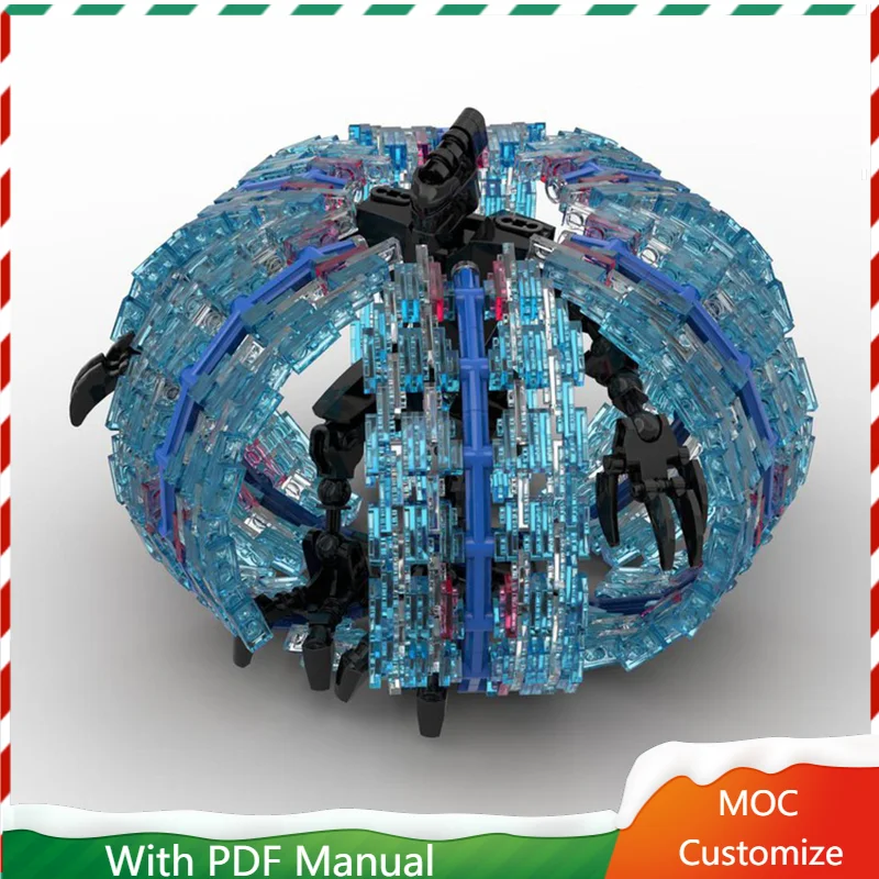 

New 952 PCS Hot MOC Heavy Luxury Assault Warrior Model Custom DIY Educational Collection Creative Assembly Kids Christmas Gifts