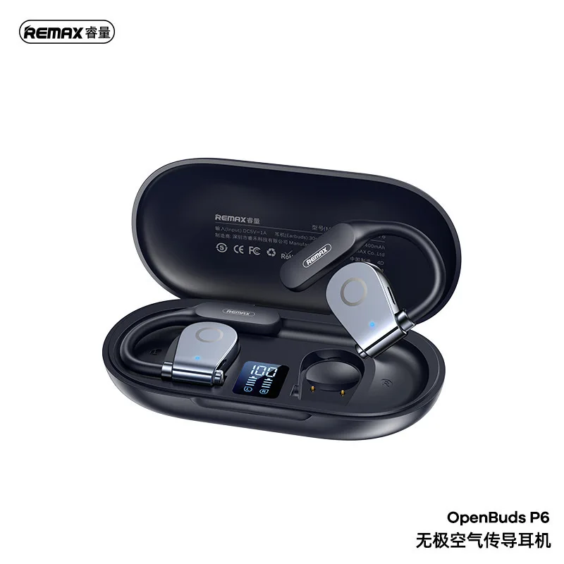 Auricolari Bluetooth wireless sospesi aperti a conduzione aerea serie REMAX Vukey OpenBuds P6