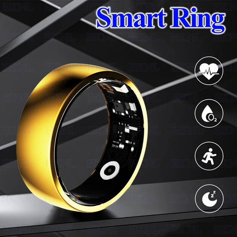 2025 New Smart Ring Men Women Rings NEW Health Heart Rate Blood Oxygen Sleep Monitor Sports Smart Control Photo For Android IOS