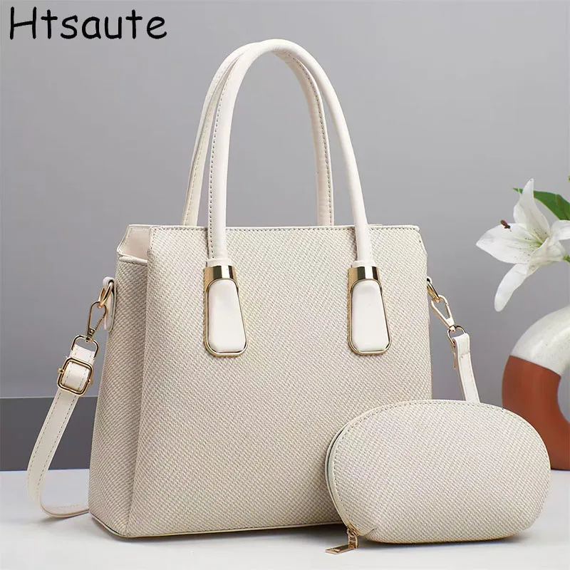 

Composite Bags For Women High Quality pu Leather Shoulder Bags Designer Large Capacity Tote Bag Top-handle Ladies Crossbody Bag