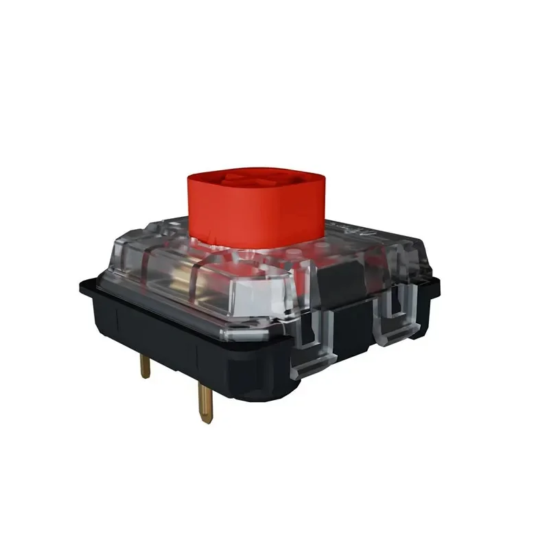 

Низкопрофильный бесшумный красный переключатель GATERON 2.0 KS-33, линейный 3-контактный заводской смазок, индивидуальная механическая клавиатура с горячей заменой, игровой офис