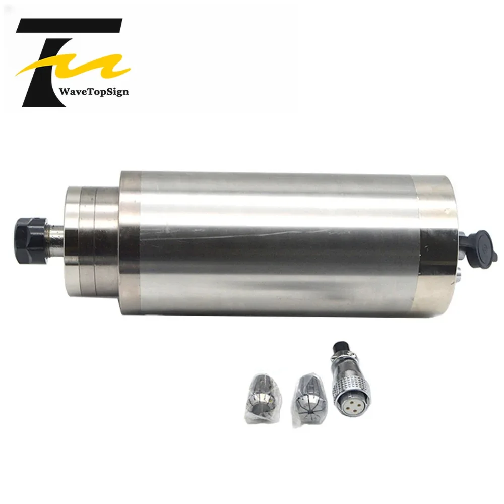 HQD 3.2KW CNC Water Cooled Spindle Motor ER11 ER20 220V 380V 400Hz GDZ-24-2 For CNC Engraving Milling Machine