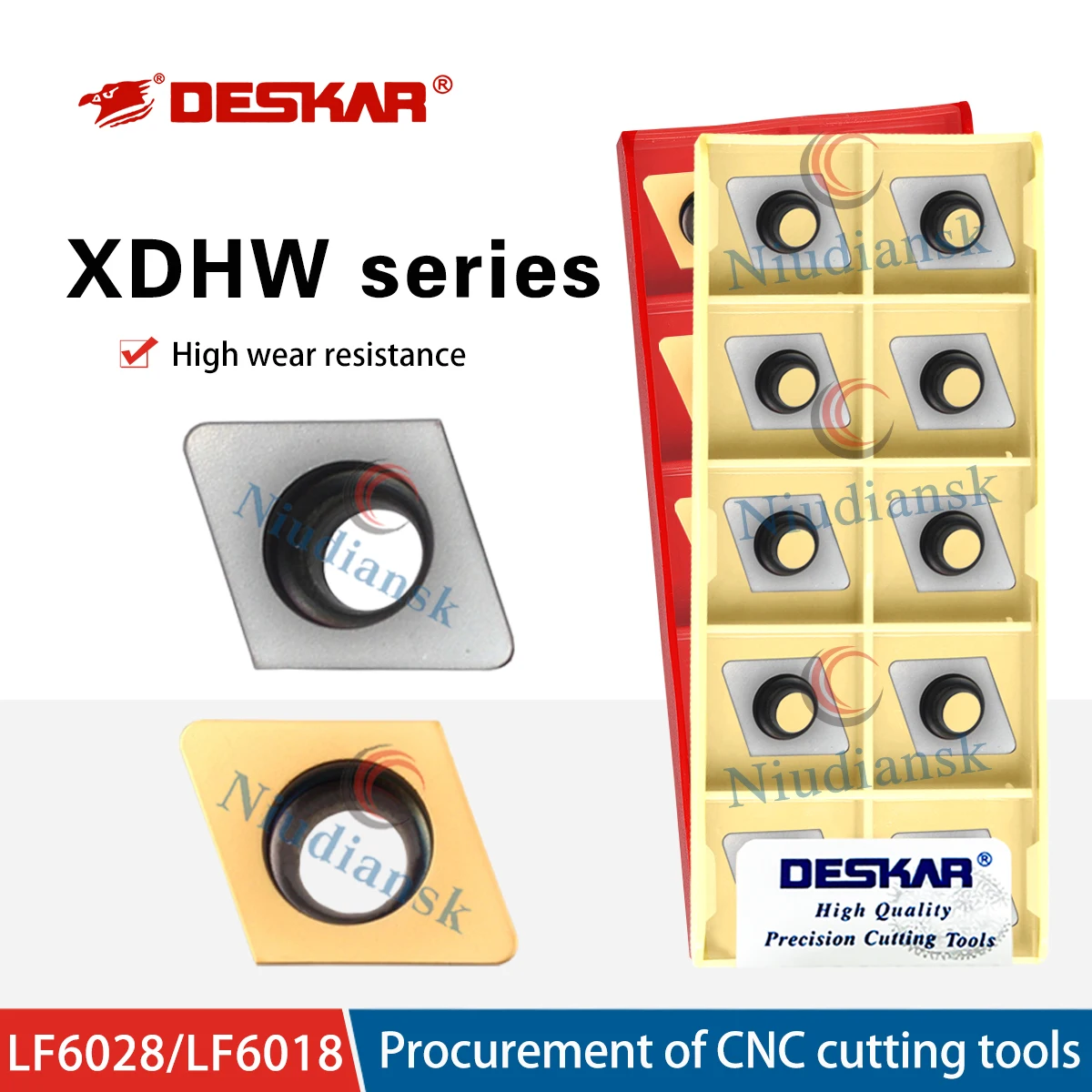 

XDHW060210 LF6018 LF6028 XDHW09T310 LF6018 LF6028 CNC Lathes Cutting Milling Inserts Processing Stainless Steel And Steel Parts
