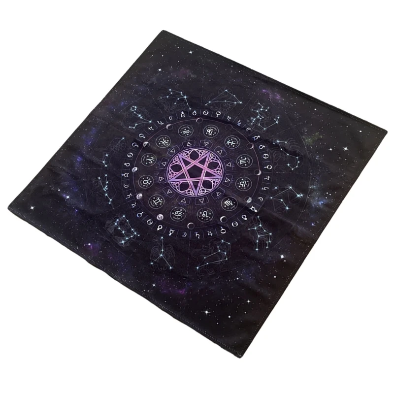

Tarots Reading Tarots Table Altar Cloth Mysterious Board Game Mat Pendulums Divinations Tablecloth Board Game Card Pad