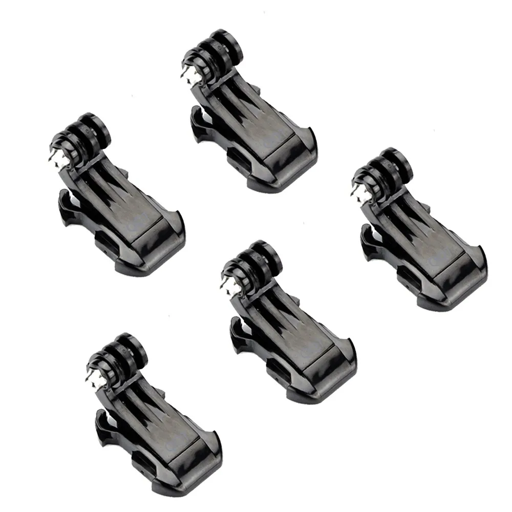 New for Gopro Accessories 5 pcs J Mount Hook Buckle Verticale Adattatore for GoPro Hero13 12 10 9 8 7 6 5 for SJCAM Sports Camer