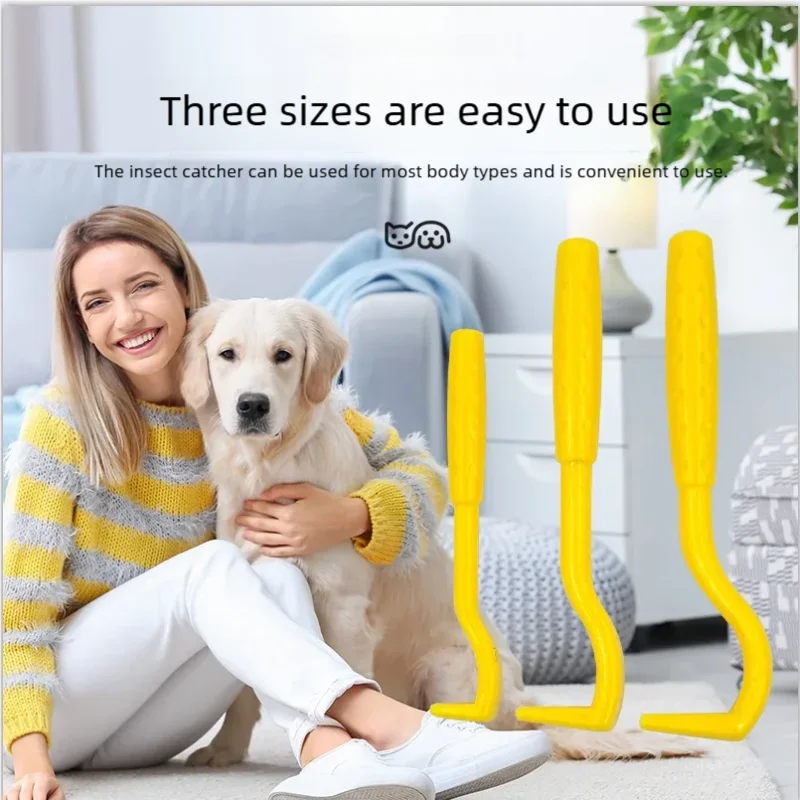

3Pack Flea Remover Hook Tick Remover Tweezer Tick Pull Pet Cat Dog Tick Clamp Accessaries Pet Mite Flea Extractor Dog Accessarie