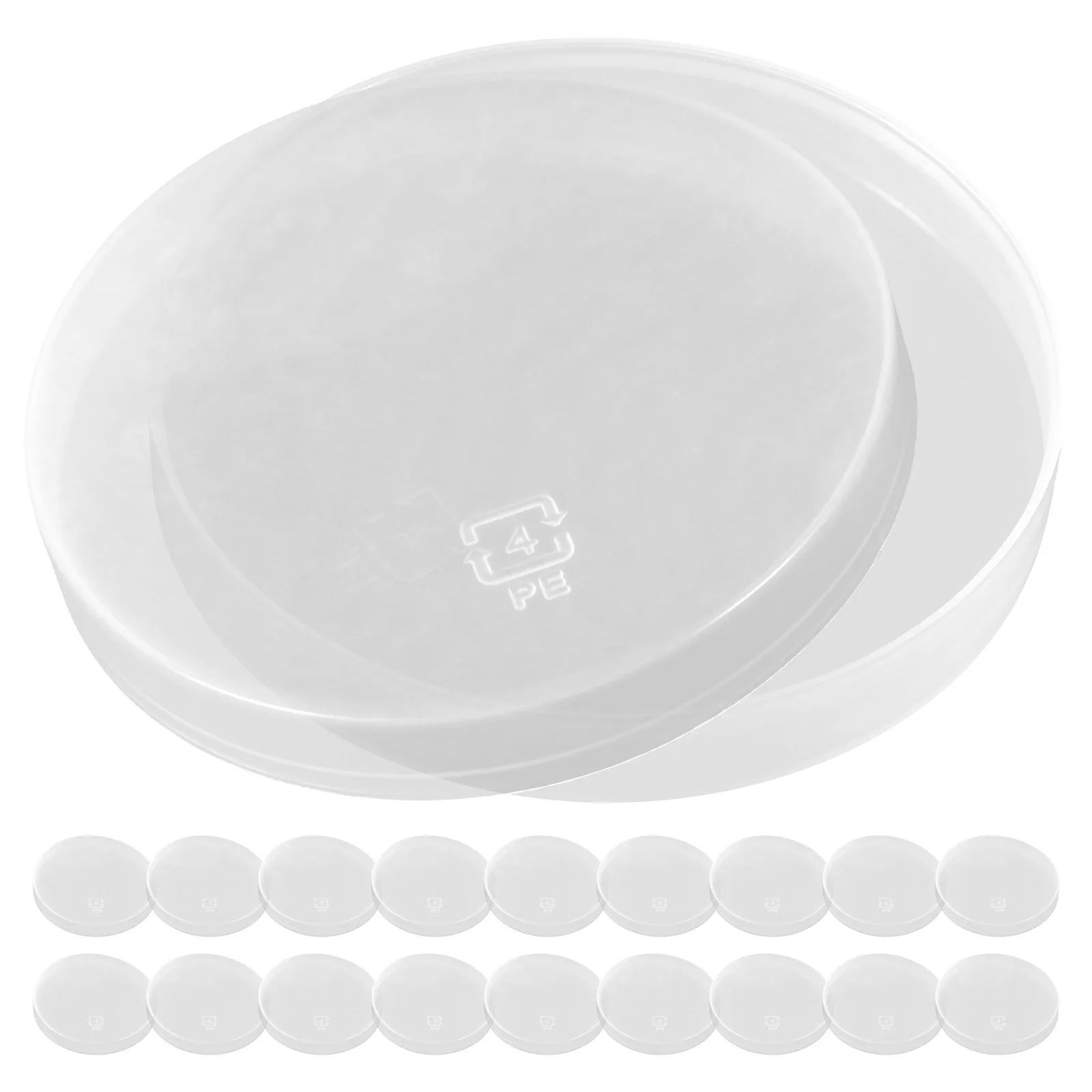 

50 Pcs Lid Milk Bottle Cap Reusable Lids Replacement Cover Caps for Daily Use Seal