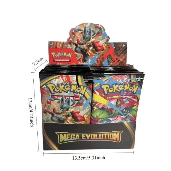360 Stück Pokémon-Karten Scharlachrot & Violett Prismatic Evolutions Pokémon Box Booster Battle CHAOS RISNC Ultra Prism Booster Battle-Karten – Detail 1