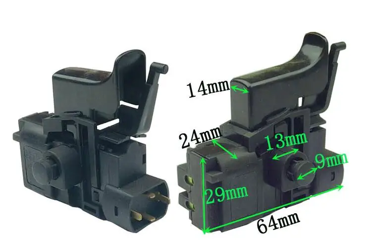 

1pcs Electric Drill Dust proof Speed Control Push Button Trigger Switch