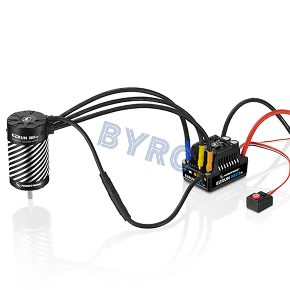 جديد HobbyWing EZRUN MAX10 G2 80A Sensored فرش ESC مع 3652 SD G3 5400/4100/ 3300KV فرش السيارات ل 1/10 RC سيارة