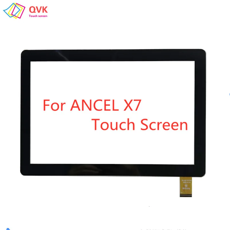 Écran tactile de 10.1 pouces pour tablette ANCEL X7 PC ent.com, capteur de Hébergements eur, panneau en verre, OBD2