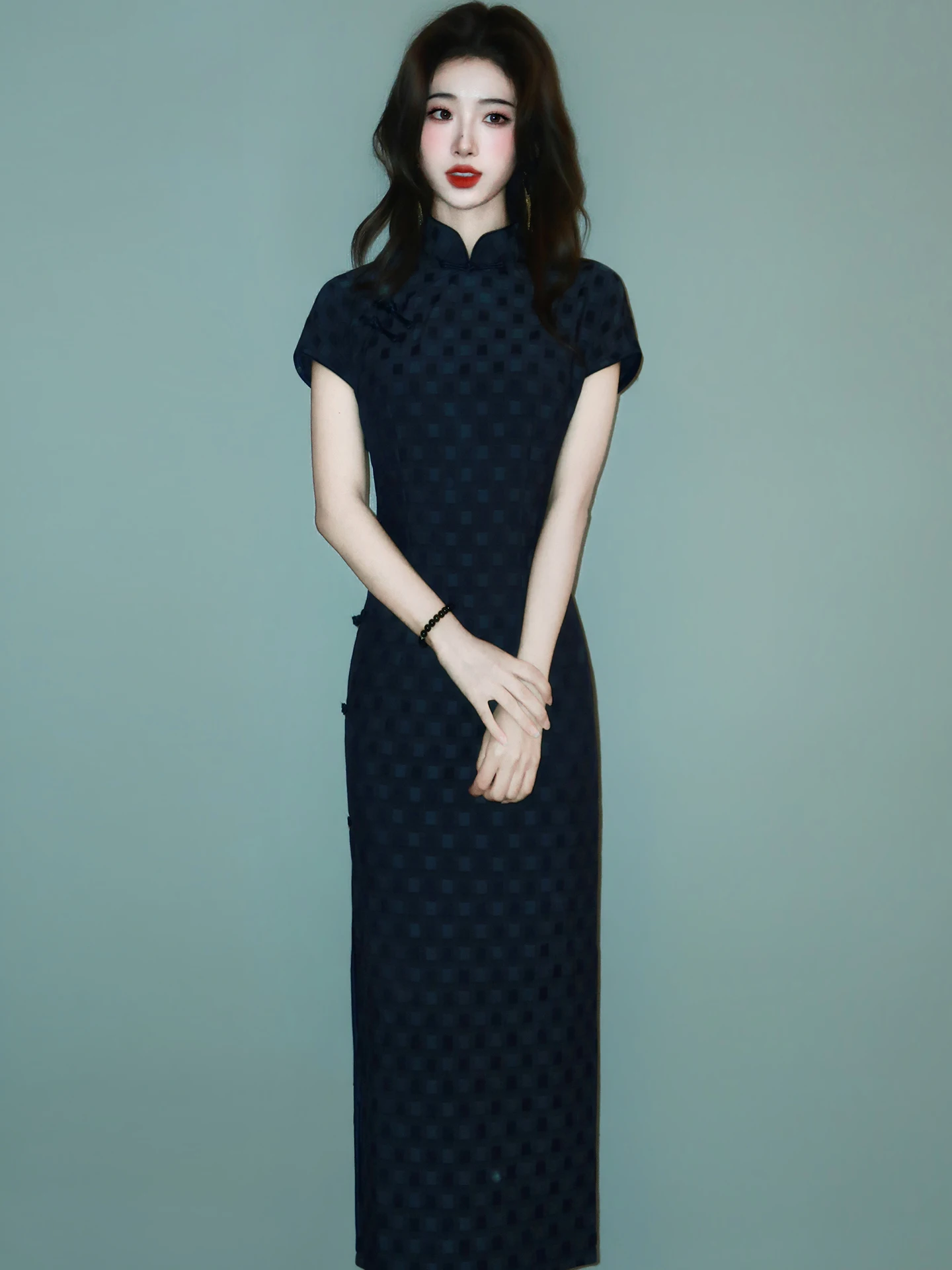 

Новая коллекция: Женская офисная одежда из синего хлопка и льна в китайском стиле, высококачественная, элегантная, дышащая, весна-лето