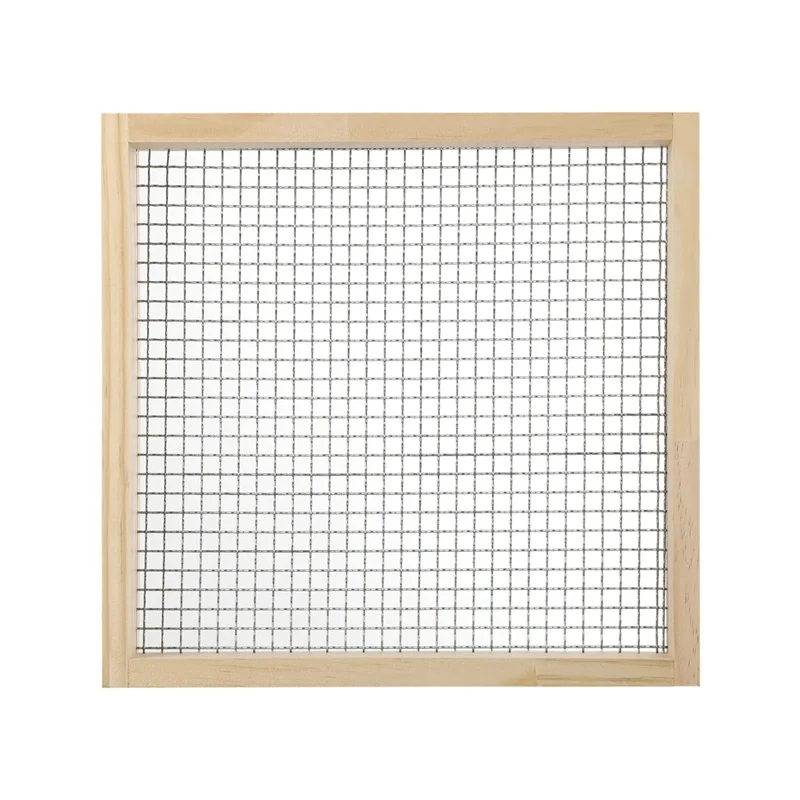 Gardening Wooden Soil Sieve Multi-Functional Sieve Mesh Sand Stone Separation Sieve