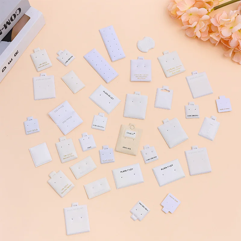 

Creative Earring Display Card Portable Jewelry Showcase Stand for Earrings Ear Studs Ear Accessories Ideal for Boutique Retail