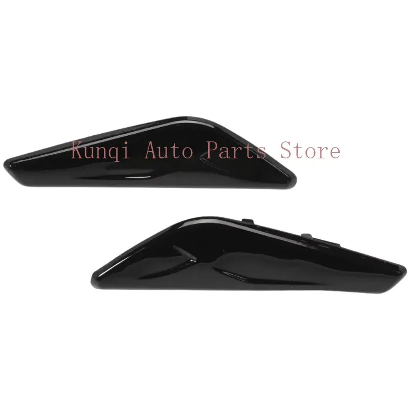 For BMW X3 F25 X4 F26 2013-2017 Car Fender Side Marker Turn Signal Light Lamp Trim Finisher Chrome 51117338569 51117338570 New
