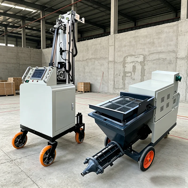 Commercial Wall Plasterer Automatic Cement Wall Smoothing Machine for Construction Teams